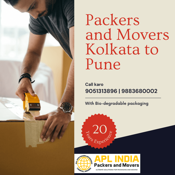 Best Packers and Movers From Kolkata to Pune