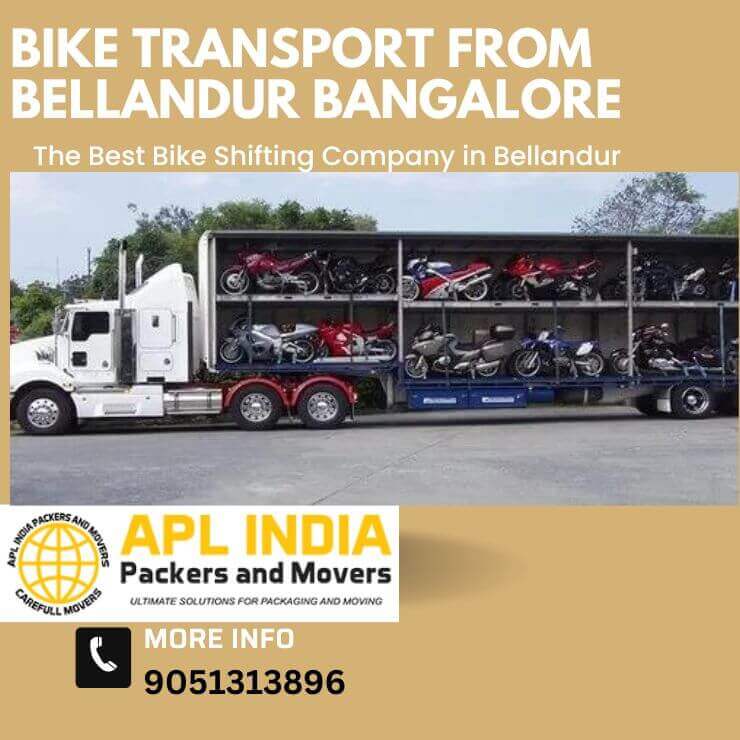 Bike Transport From Bellandur Bangalore