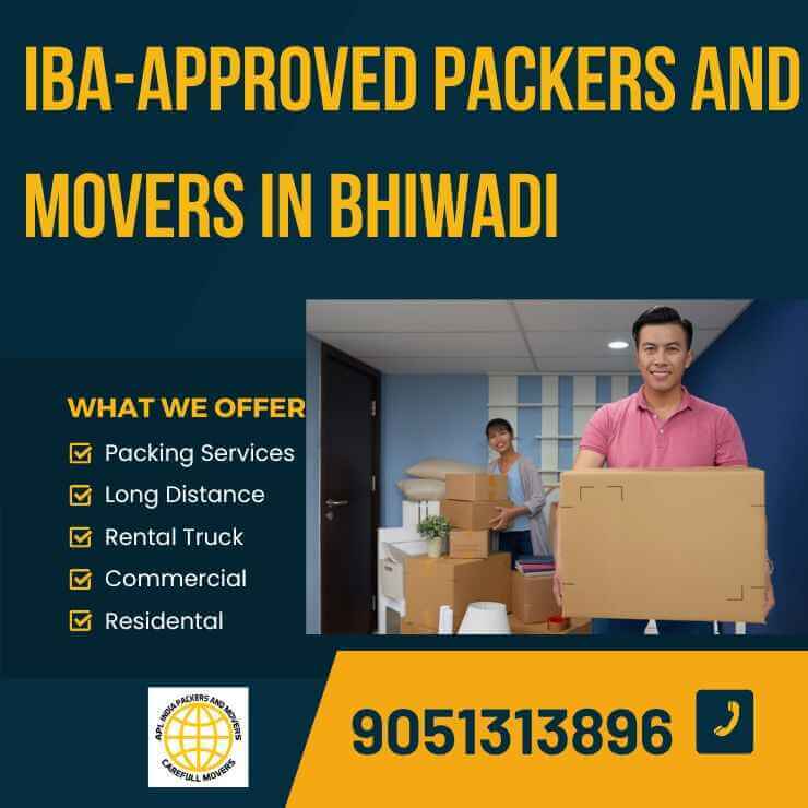 IBA-Approved Movers in Bhiwadi 1 IBA-Approved Movers in Bhiwadi